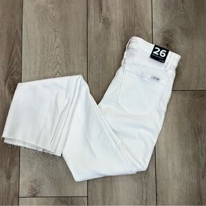 NWT Joe’s Jeans Women's Straight Leg in White